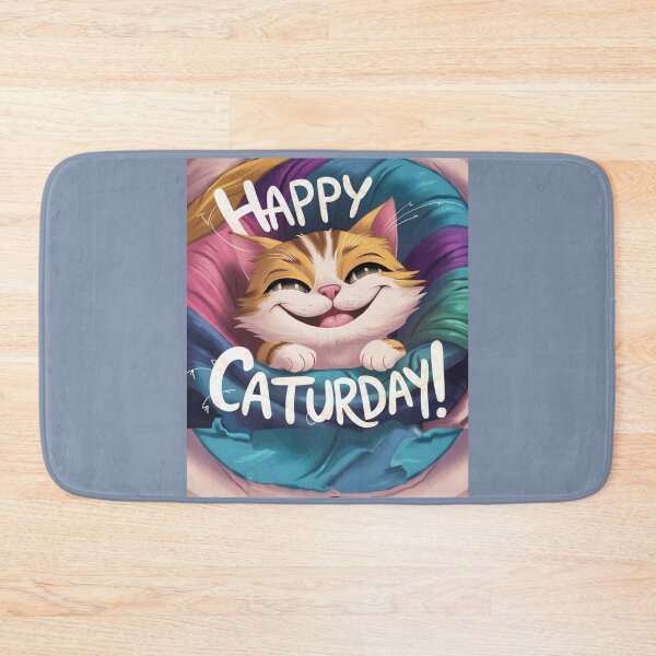 Item preview, Happy Caturday  designed and sold by Flirt-Teez.