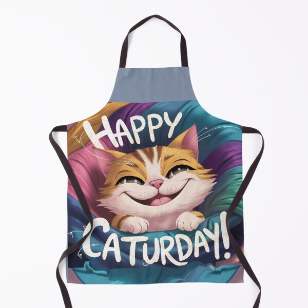 Item preview, Happy Caturday designed and sold by Flirt-Teez.
