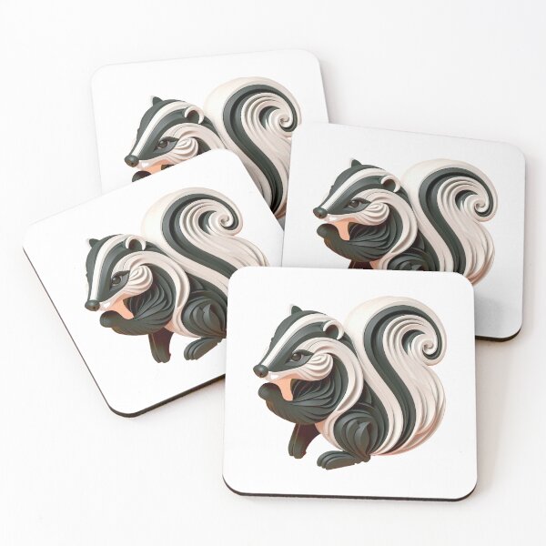 Item preview, skunk / shy skunk designed and sold by Constructive27.
