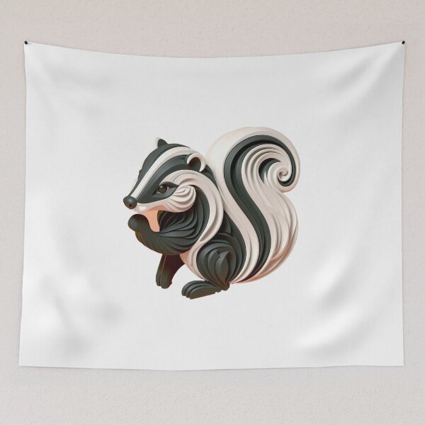 Item preview, skunk / shy skunk designed and sold by Constructive27.