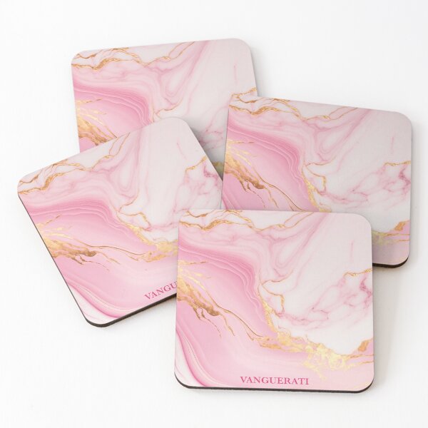 Item preview, Pink marbleised gold paint designed and sold by Vanguerati.