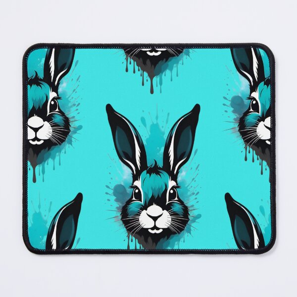 Item preview, Aqua Bunny Bliss designed and sold by PulsePop.