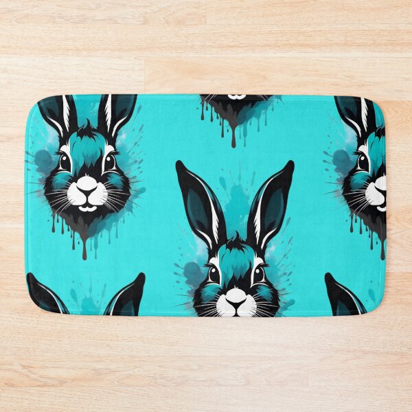 Item preview, Aqua Bunny Bliss designed and sold by PulsePop.