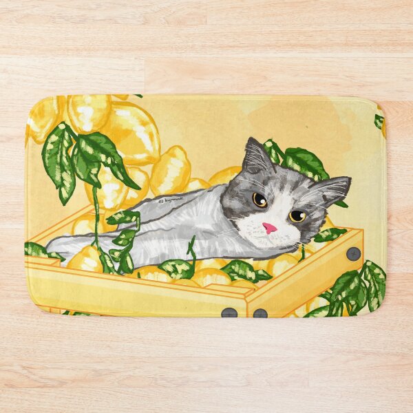 Item preview, Whiskered Lemons designed and sold by MaiZephyr.