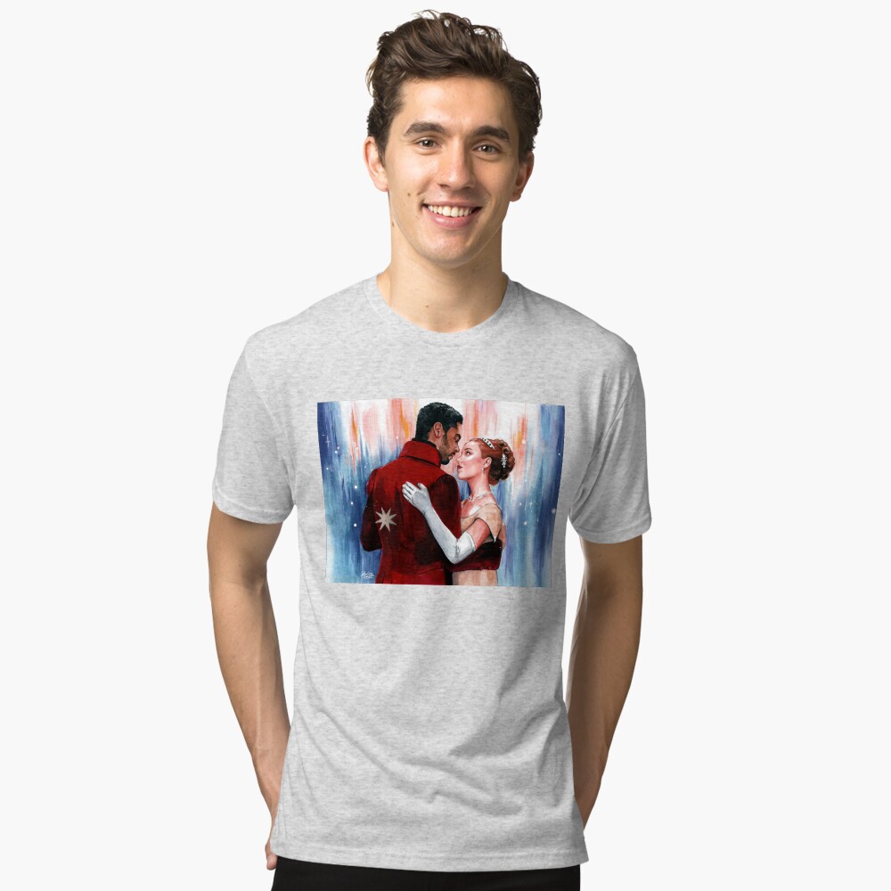 Aperçu de l'œuvre T-shirt chiné créée et vendue par laureneportrait.
