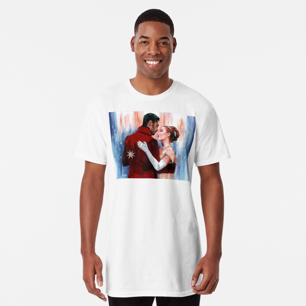 Aperçu de l'œuvre T-shirt long créée et vendue par laureneportrait.