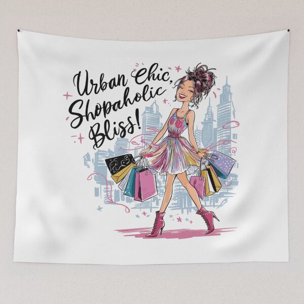 Item preview, Urban Chic, Shopaholic Bliss! designed and sold by JPees.