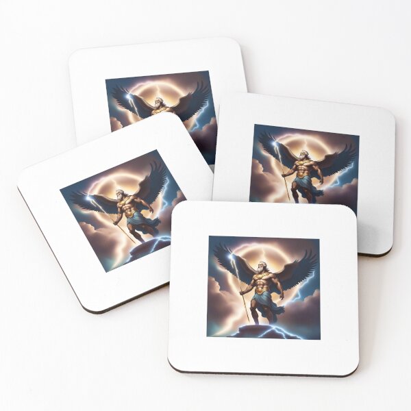 Item preview, Zeus: The King of Gods and Thunder Tişört  designed and sold by Aqmean.