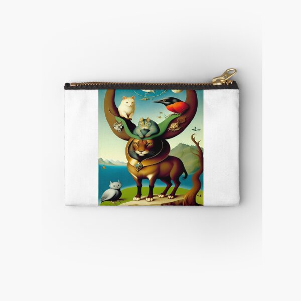 Item preview, “Whimsical Animal Hierarchy Artwork” designed and sold by merve02shop.