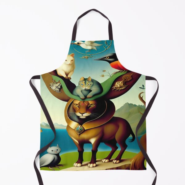 Item preview, “Whimsical Animal Hierarchy Artwork” designed and sold by merve02shop.