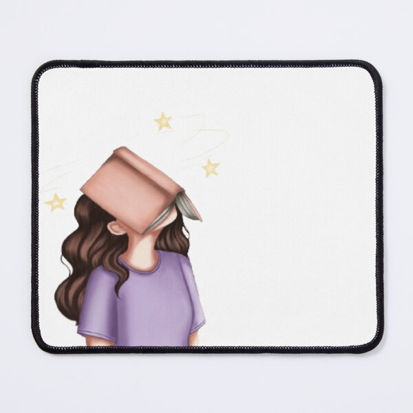 Item preview, Bookish girl designed and sold by SmritiArts.
