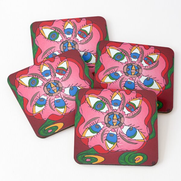 Item preview, Eye flower designed and sold by Gluecknika.