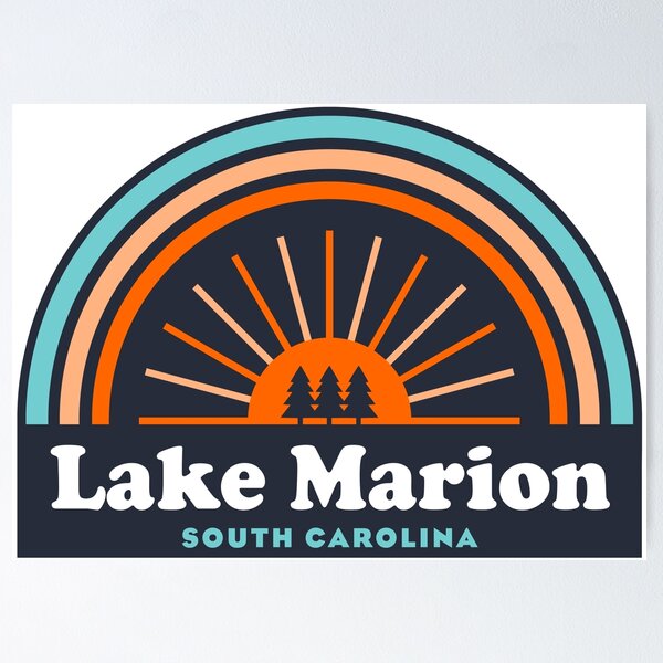 Item preview, Lake Marion South Carolina Rainbow designed and sold by Esskay Designs.