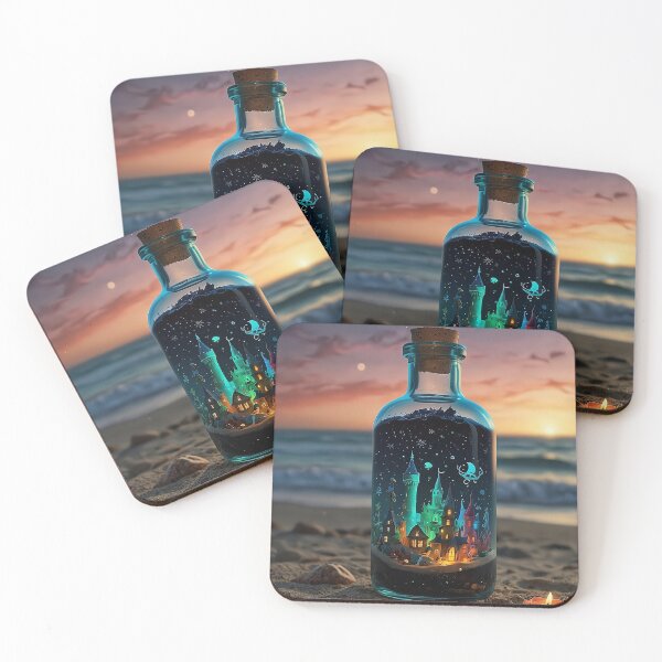 Item preview, Message in a bottle designed and sold by PixelParadies.