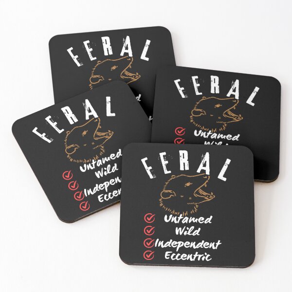 Item preview, Feral designed and sold by ZenZooVibes.