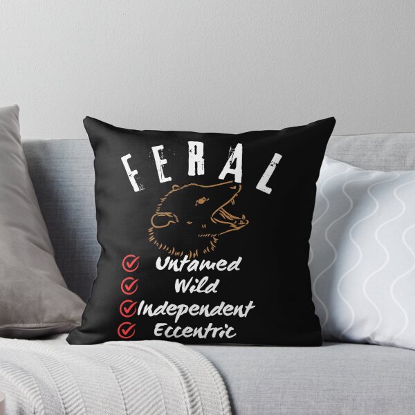 Item preview, Feral designed and sold by ZenZooVibes.