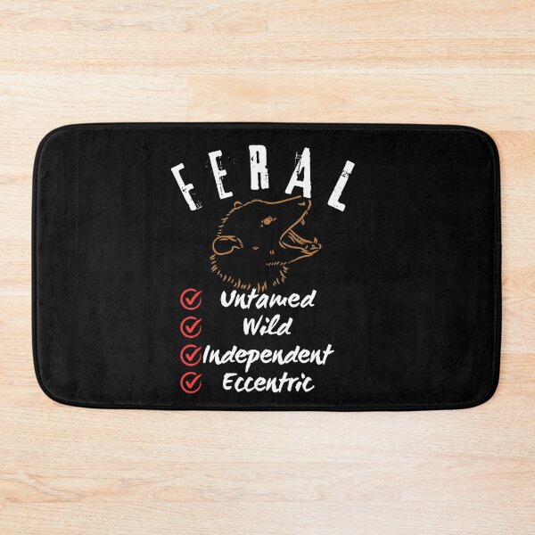 Item preview, Feral designed and sold by ZenZooVibes.