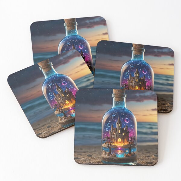 Item preview, Message in a bottle designed and sold by PixelParadies.
