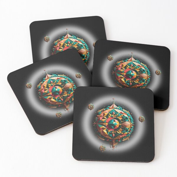Item preview, Circle with abstract triangles designed and sold by MargoMalej.