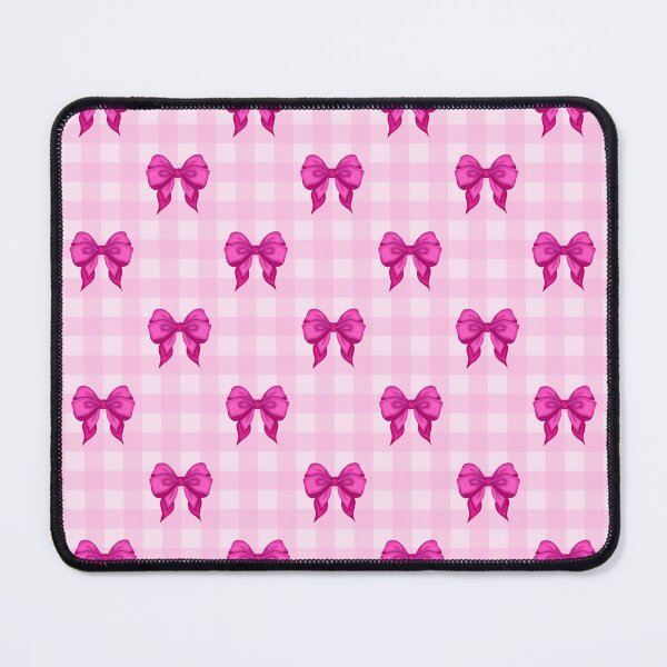 Item preview, Pink Coquette Bow Gingham designed and sold by Saki Desjardins.
