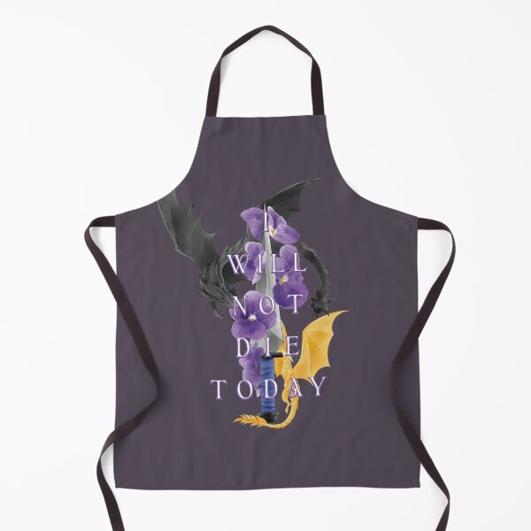Item preview, Fourth Wing Violet - I will not die today designed and sold by The Malva Glyphs.