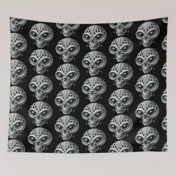 Item preview, Alien Skull designed and sold by LaNadaYFundante.