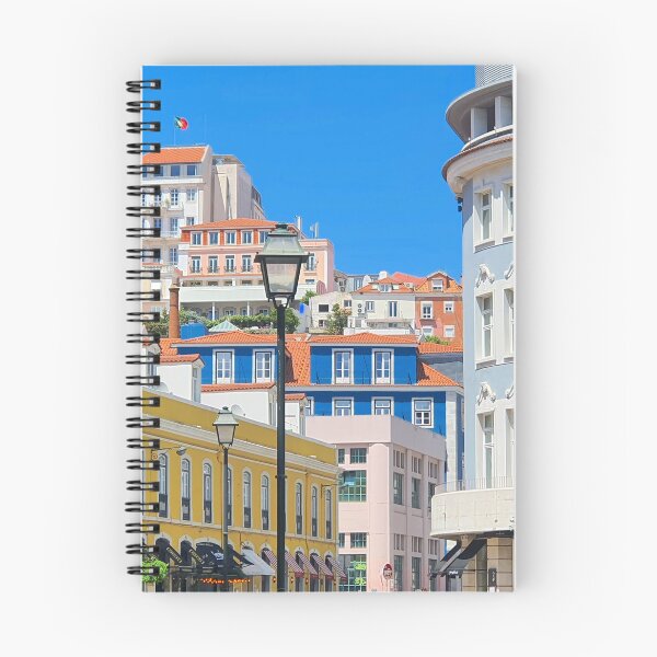 Item preview, Looking from Praça D.Luís I to Rua da Moeda. Lisbon. Portugal. A cidade renovada. Rejuvenated city. designed and sold by Tereza Pilar  Art.