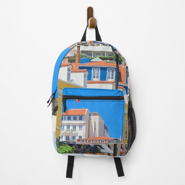 Item preview, Looking from Praça D.Luís I to Rua da Moeda. Lisbon. Portugal. A cidade renovada. Rejuvenated city. designed and sold by Tereza Pilar Art.