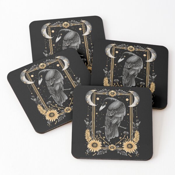 Item preview, Witchy Dark Academia Raven designed and sold by daianaart.