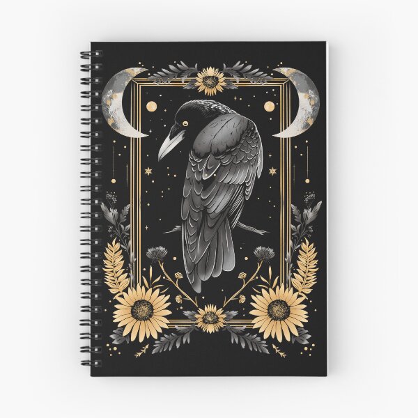 Item preview, Witchy Dark Academia Raven designed and sold by daianaart.