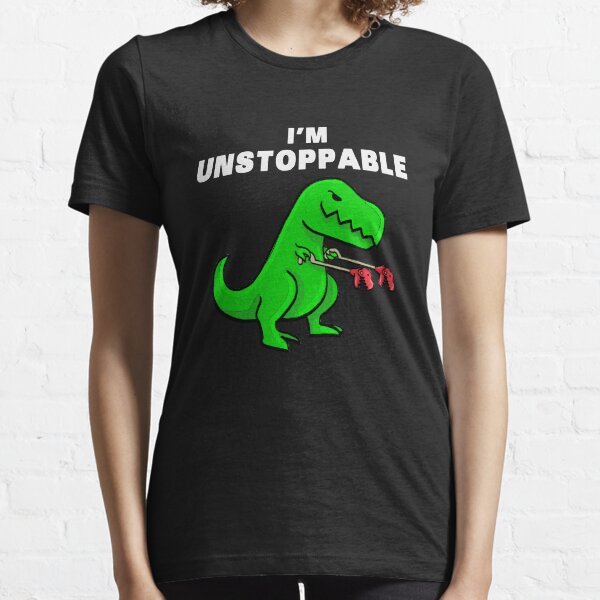 YO SOY IMPARABLE dinosaurio de T-Rex del Tyrannosaurus Camiseta esencial