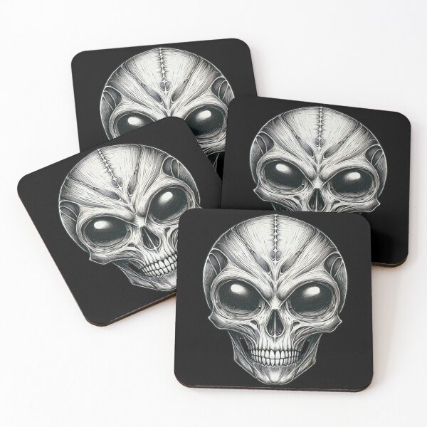 Item preview, Alien Skull 2 designed and sold by LaNadaYFundante.