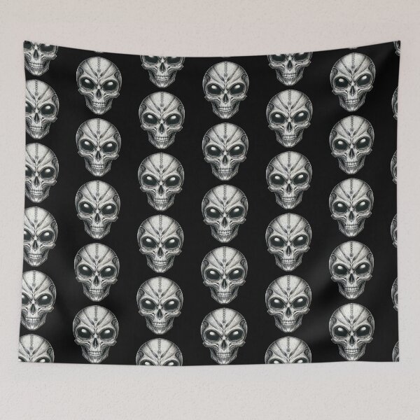 Item preview, Alien Skull 2 designed and sold by LaNadaYFundante.