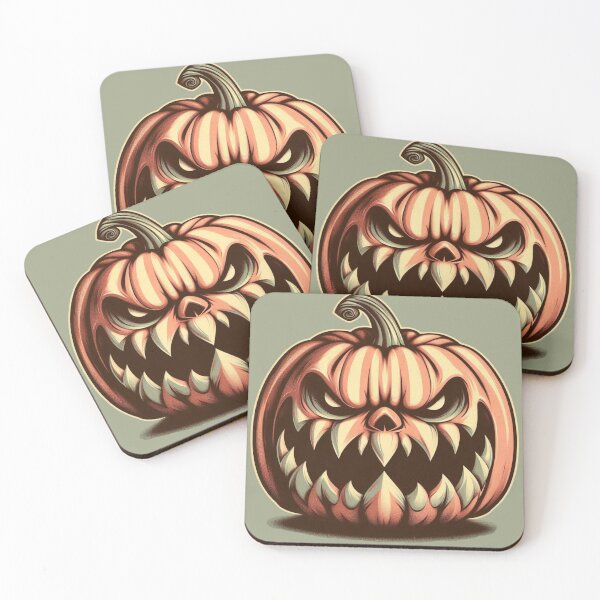 Item preview, Evil pumpkin (Retro) V.1 designed and sold by Bubble-Boris.