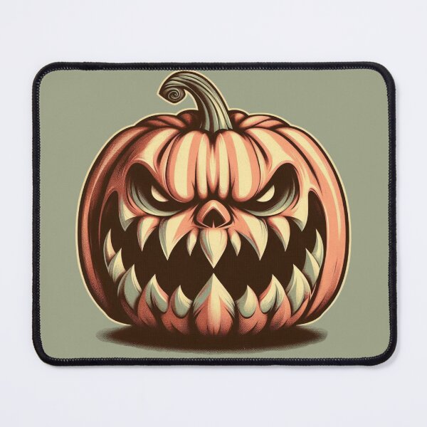 Item preview, Evil pumpkin (Retro) V.1 designed and sold by Bubble-Boris.