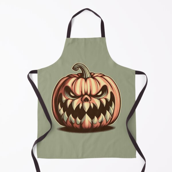 Item preview, Evil pumpkin (Retro) V.1 designed and sold by Bubble-Boris.