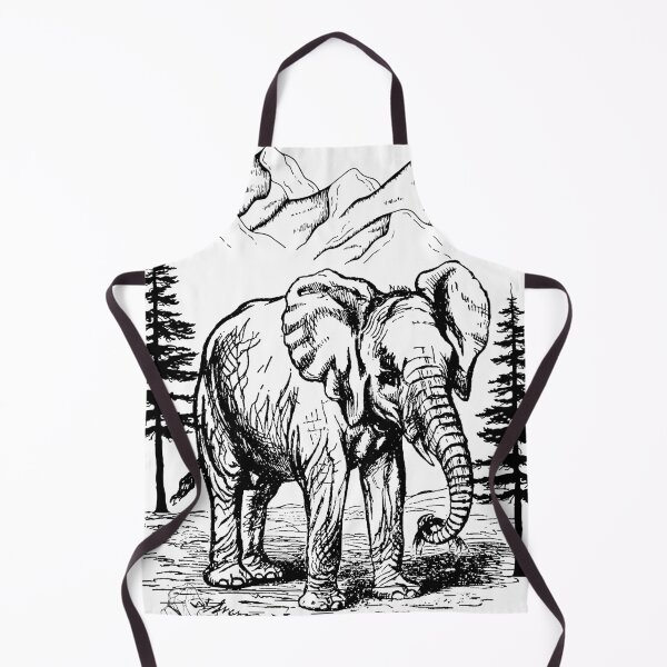 Item preview, Elephants Roaming Majestic Mountains designed and sold by yuki-hana.