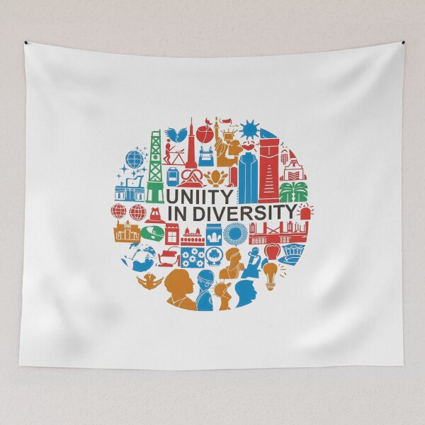 Item preview, Unity in Diversity designed and sold by Firas Aljazzar.