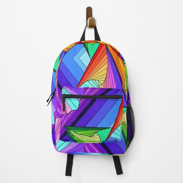 Item preview, Colorful image with star and surrounding rectangles in harmonious colors designed and sold by FotoworldEdel.