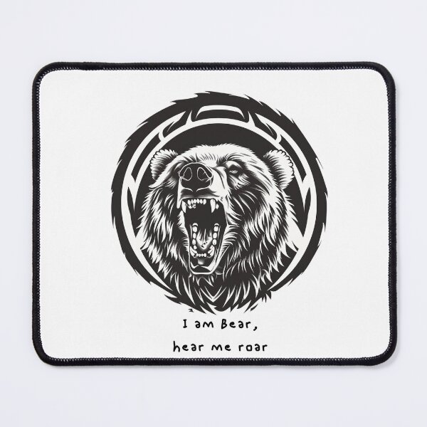 Item preview, Quirky 'I Am Bear' Collection - Embrace the Wild Side! designed and sold by Ignorant-Artist.
