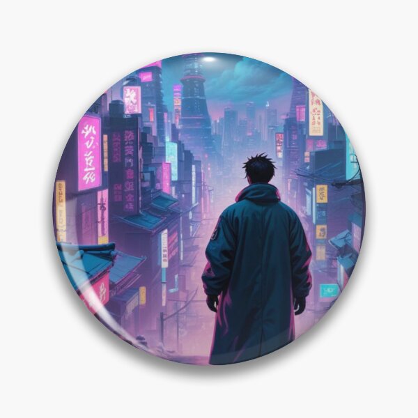 Item preview, Boy in Cyberpunk Ice Tokyo designed and sold by Asiantrendzz.
