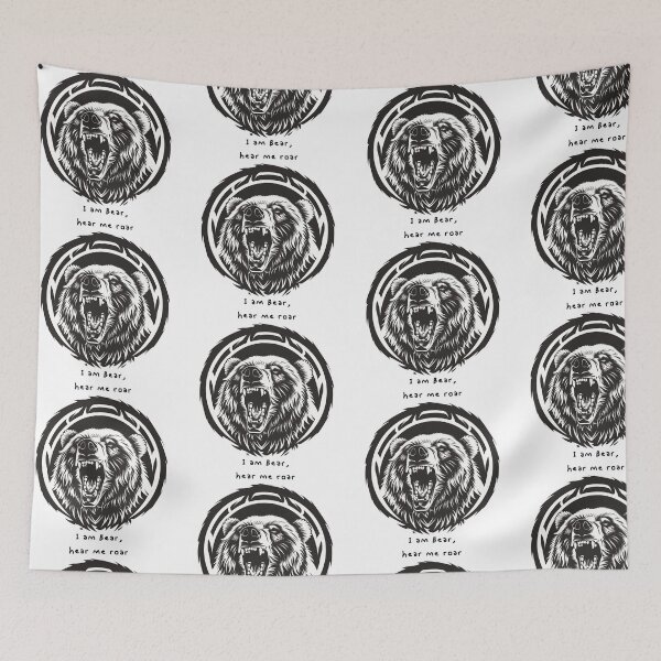 Item preview, Quirky 'I Am Bear' Collection - Embrace the Wild Side! designed and sold by Ignorant-Artist.