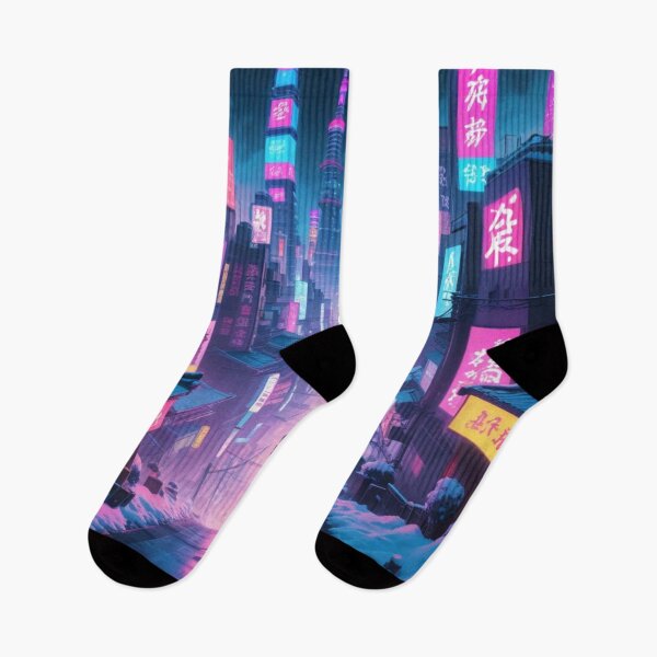 Item preview, Boy in Cyberpunk Ice Tokyo designed and sold by Asiantrendzz.