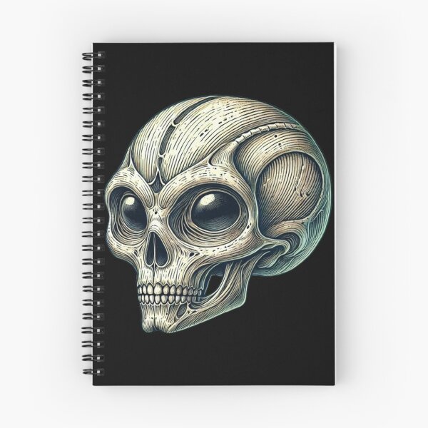 Item preview, Alien Skull 3 designed and sold by LaNadaYFundante.