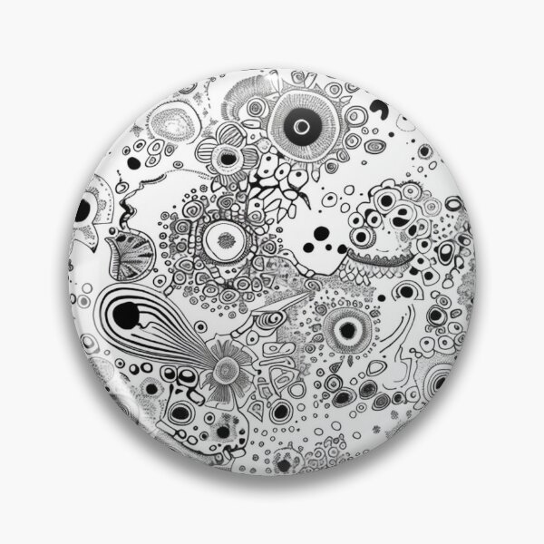 Item preview, The pattern, black and white, irregular designed and sold by silent-violin.