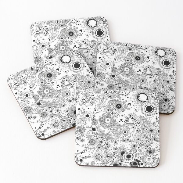 Item preview, The pattern, black and white, irregular designed and sold by silent-violin.