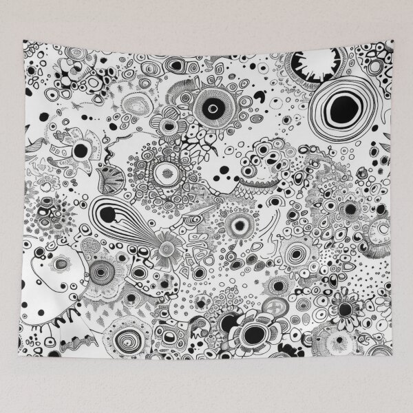 Item preview, The pattern, black and white, irregular designed and sold by silent-violin.