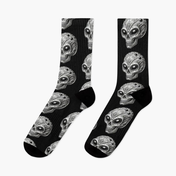 Item preview, Alien Skull 4 designed and sold by LaNadaYFundante.
