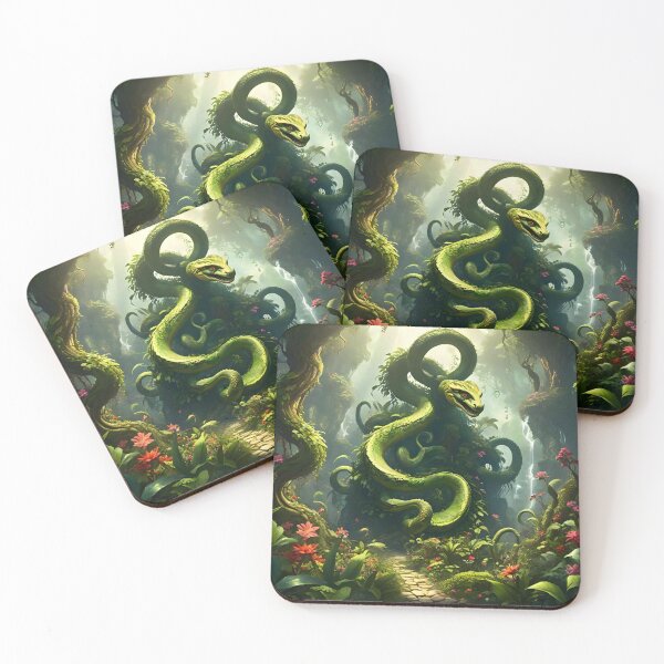 Item preview, SERPENT GARDEN OF EDEN designed and sold by PIGCASSOSAIART.