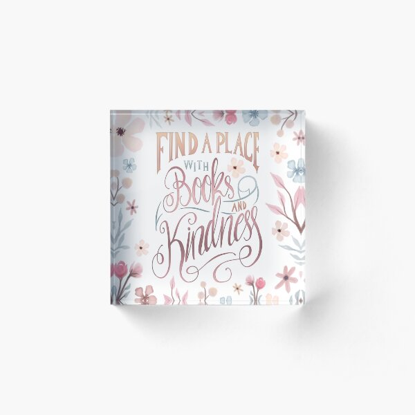 FIND A PLACE Acrylic Block